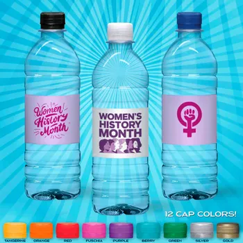 Bottled Water - Custom Stickers Now
