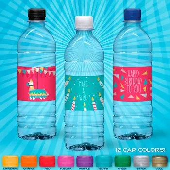 Bottled Water - Custom Stickers Now