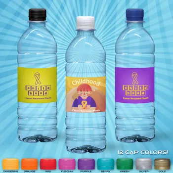 Bottled Water - Custom Stickers Now