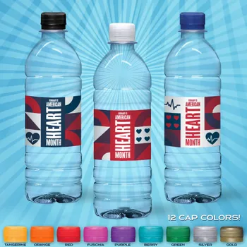Bottled Water - Custom Stickers Now