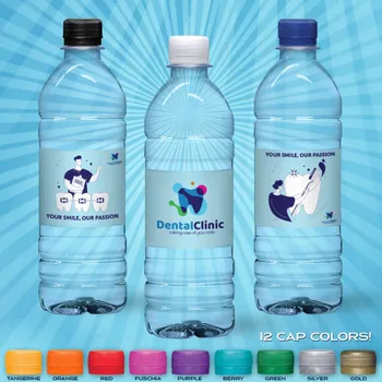 Bottled Water - Custom Stickers Now