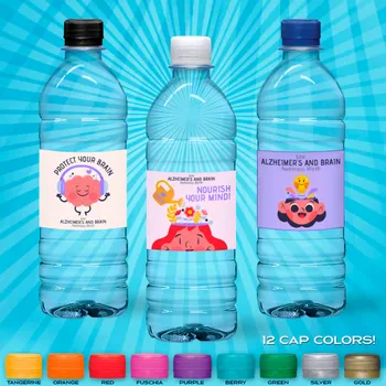 Bottled Water - Custom Stickers Now