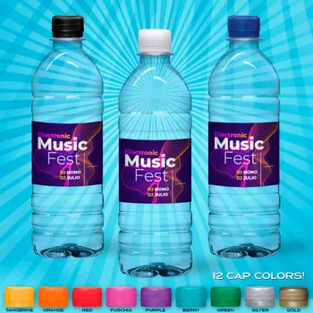 Bottled Water - Custom Stickers Now