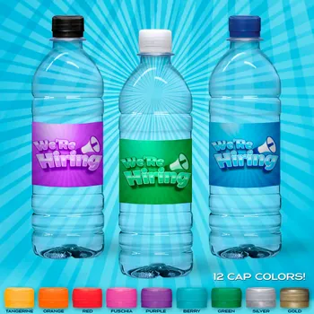 Bottled Water - Custom Stickers Now