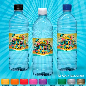 Bottled Water - Custom Stickers Now