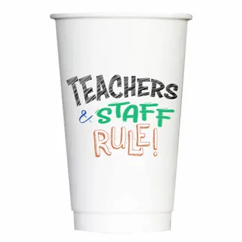 Hot Drink Cups - Custom Stickers Now