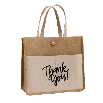 Jute Tote Bags - Custom Stickers Now