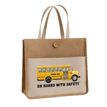 Jute Tote Bags - Custom Stickers Now