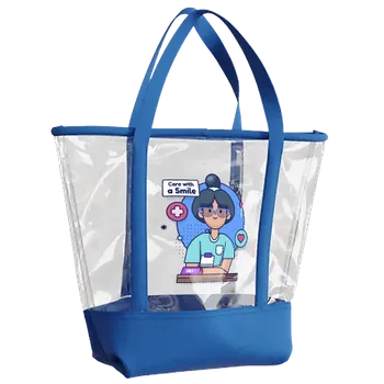 Clear Tote Bags - Custom Stickers Now