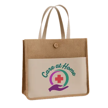 Jute Tote Bags - Custom Stickers Now