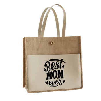 Jute Tote Bags - Custom Stickers Now