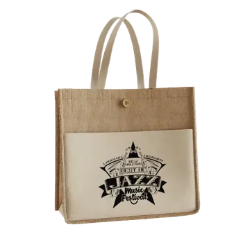 Jute Tote Bags - Custom Stickers Now