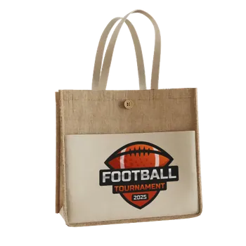 Jute Tote Bags - Custom Stickers Now