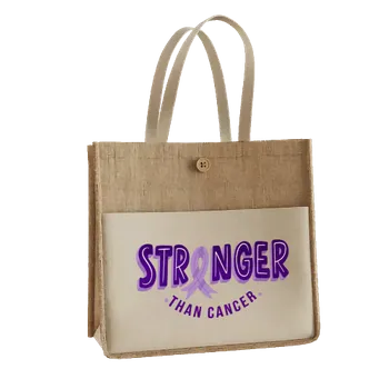 Jute Tote Bags - Custom Stickers Now