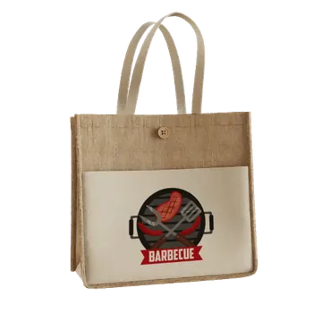 Jute Tote Bags - Custom Stickers Now