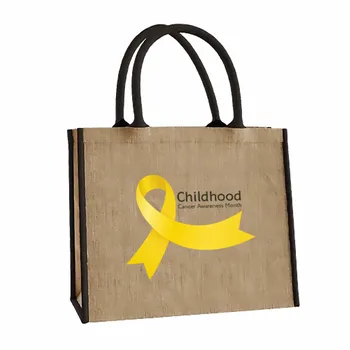 Jute Tote Bags - Custom Stickers Now