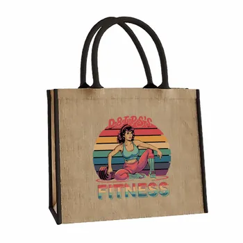 Jute Tote Bags - Custom Stickers Now