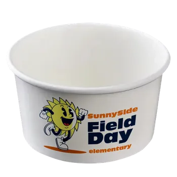 Frozen Dessert and Bakery Cups - Custom Stickers Now