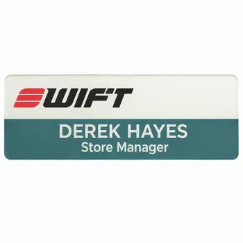 Acrylic Name Badges - Custom Stickers Now