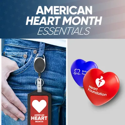 American Heart Month Essentials - Custom Stickers Now