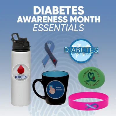 Diabetes Awareness Month Essentials - Custom Stickers Now