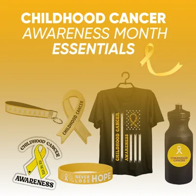 Childhood Cancer Awareness Month Essentials - Custom Stickers Now