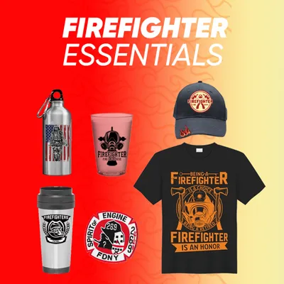 Firefighter Essentials - Custom Stickers Now
