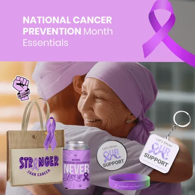 National Cancer Prevention Month Essentials - Custom Stickers Now