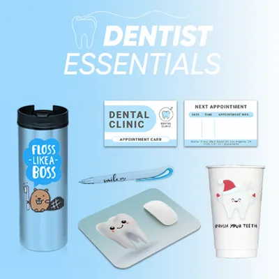 Dentist Essentials - Custom Stickers Now