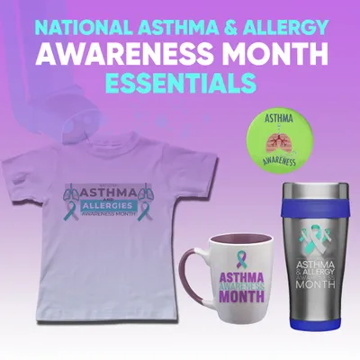 National Asthma & Allergy Awareness Month Essentials - Custom Stickers Now