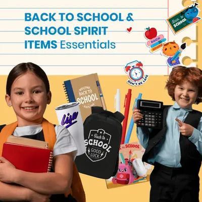 Back to School/School Spirit Items Essentials - Custom Stickers Now