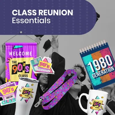 Class Reunion Essentials - Custom Stickers Now