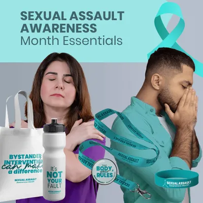 Sexual Assault Awareness Month Essentials - Custom Stickers Now