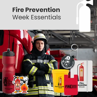 Fire Prevention Week Essentials - Custom Stickers Now