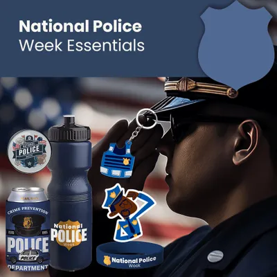 National Police Week Essentials - Custom Stickers Now