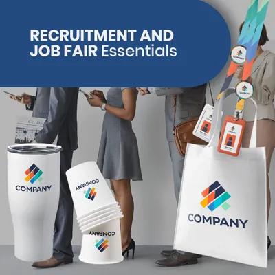 Recruitment and Job Fair Essentials - Custom Stickers Now