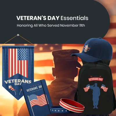 Veteran's Day Essentials - Custom Stickers Now