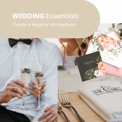 Wedding Essentials - Custom Stickers Now
