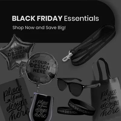 Black Friday Essentials - Custom Stickers Now