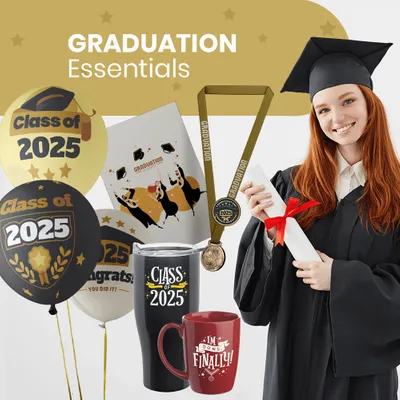 Graduation Essentials - Custom Stickers Now