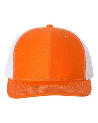 Orange/ White Orange/ White - Custom Stickers Now
