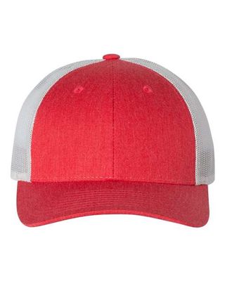 Heather Red/ Light gray Heather Red/ Light gray - Custom Stickers Now