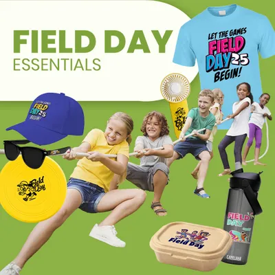 Field Day Essentials - Custom Stickers Now