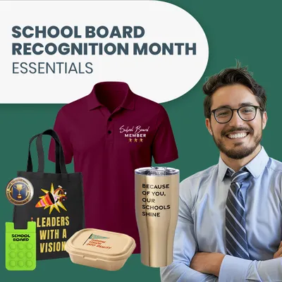 School Board Recognition Month Essentials - Custom Stickers Now