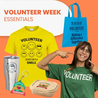 Volunteer Week Essentials - Custom Stickers Now