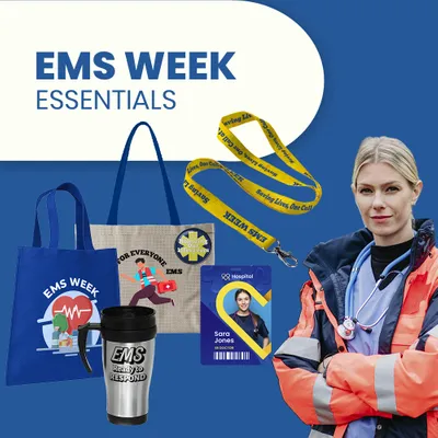 EMS Week Essentials - Custom Stickers Now