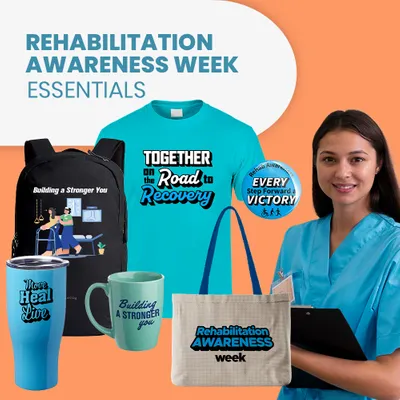 Rehabilitation Awareness Week Essentials - Custom Stickers Now