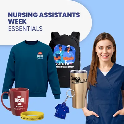 Nursing Assistants Week Essentials - Custom Stickers Now