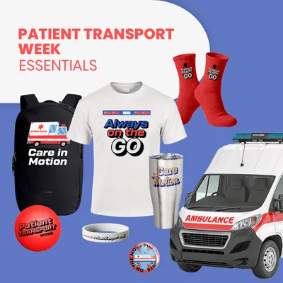 Patient Transport Week Essentials - Custom Stickers Now