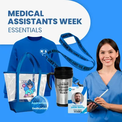 Medical Assistants Week Essentials - Custom Stickers Now